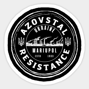 Azovstal resistance Sticker